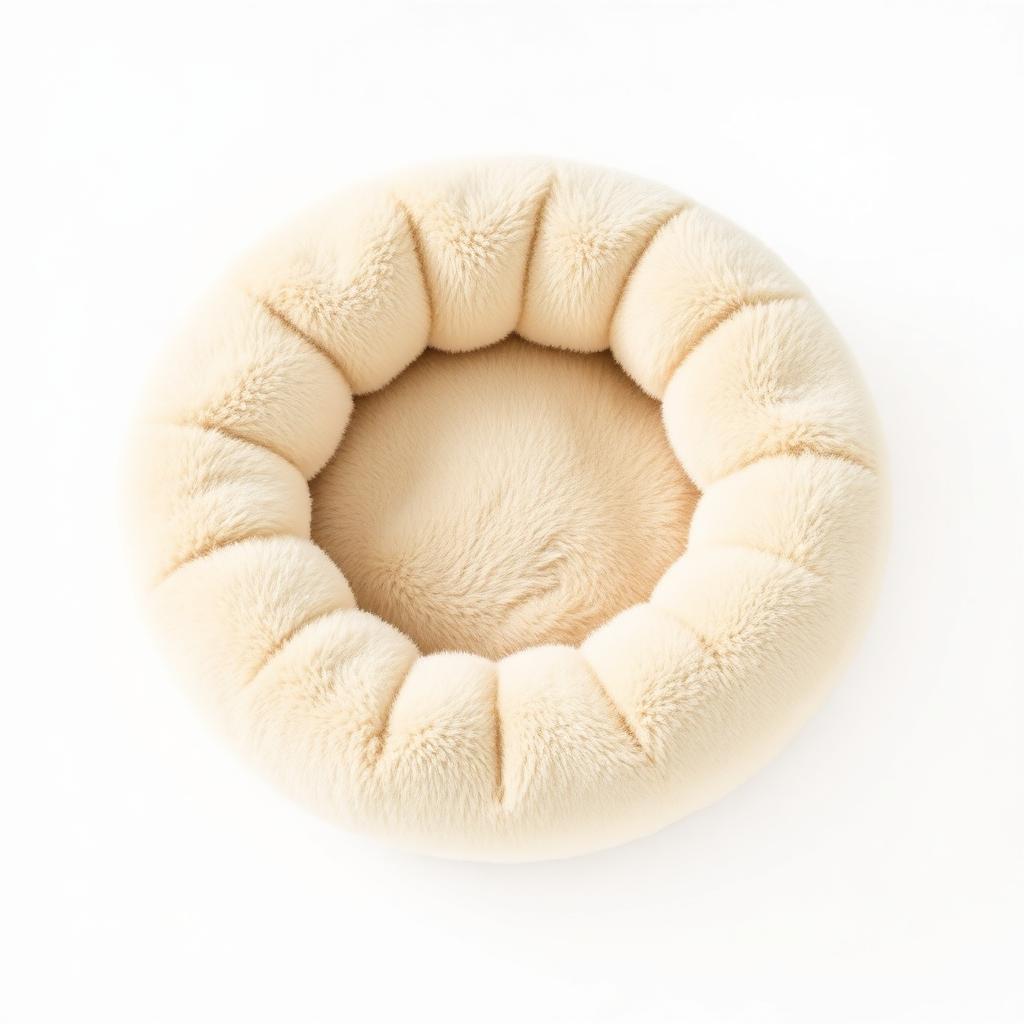 Giường donut lông cừu ôm trọn