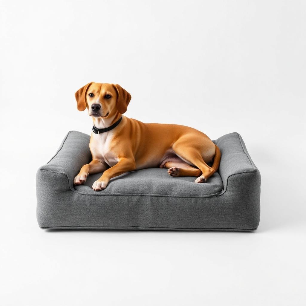 Giường nệm chỉnh hình memory foam xám
