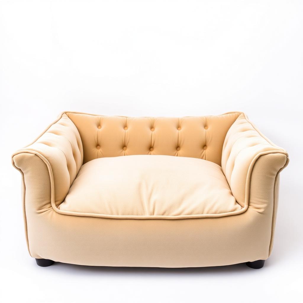 Sofa nệm sang trọng nhung kem