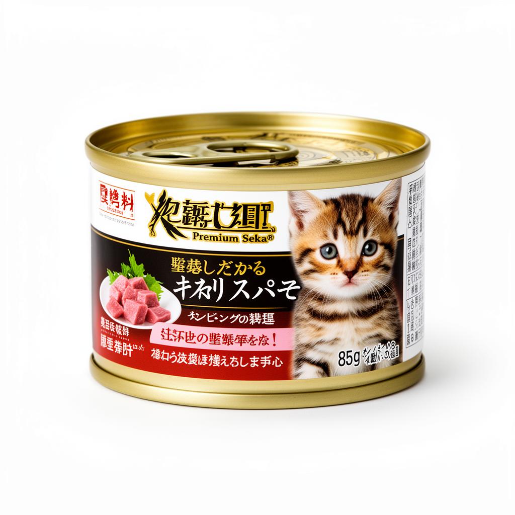 Pate Premium Seka vị Gà & Bò cho mèo con