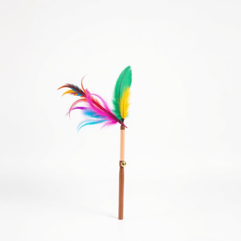 Cần câu lông vũ rainbow có chuông